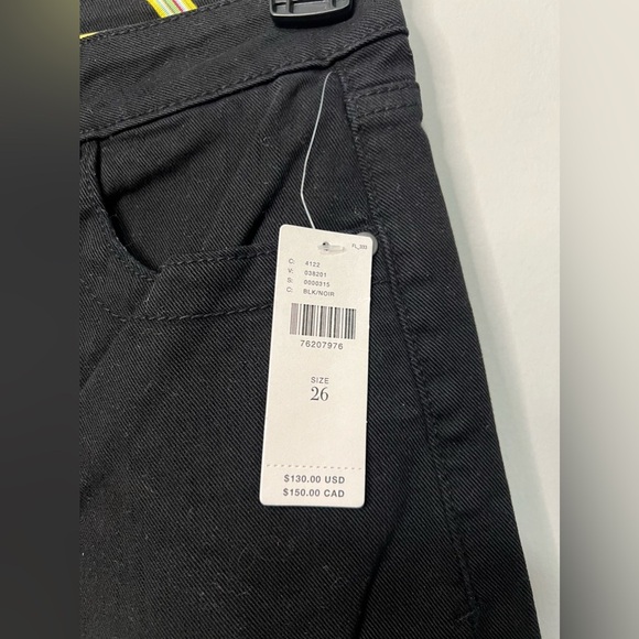 Anthropologie Maeve Lily Wide Leg Jean Black Size 26 - Picture 6 of 8